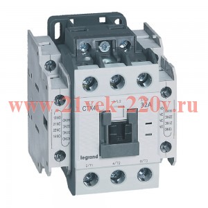 Контактор Legrand CTXз 40 3P 32A (AC-3) 2но2нз 230В AC