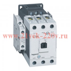 Контактор Legrand CTXз 65 3P 50A (AC-3) 2но2нз 230В AC