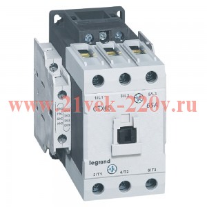 Контактор Legrand CTXз 65 3P 65A (AC-3) 2но2нз 230В AC