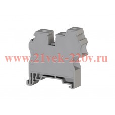 Клеммник 3-х выводной 2х10мм.кв 1х4кв.мм сер. AVK 10 RD 4 Klemsan 304289