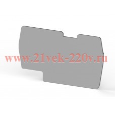 Сегмент концевой на клеммники PYK 6 сер. NPP PYK6 Klemsan 446469