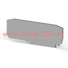 Сегмент концевой на клеммники YBK 2.5A сер. NPP YBK 2.5A Klemsan 450219