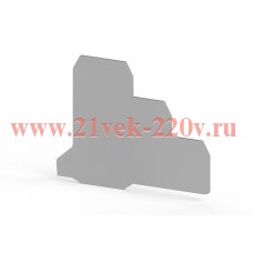 Сегмент концевой на клеммники 3-х ярусные PUK3S сер. NPP PUK3S Klemsan 450169