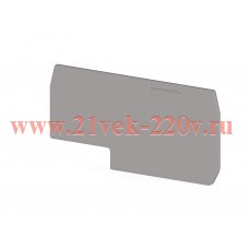 Сегмент концевой на клеммники CTP 2.5E сер. NPP-CTP 2.5E Klemsan 451089