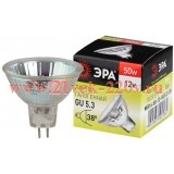 ЭРА GU5.3-MR16-50W-12V-CL (галоген, софит, 50Вт, нейтр, GU5.3)