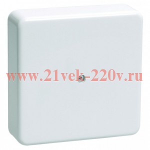 Коробка распаячная 75х75х20 (без клеммы) бел. IP40 Эра Б0031164