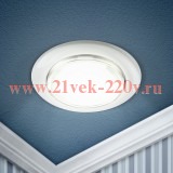 Светильник KL35 WH eco 13Вт GX53 220В точечный бел. ЭРА Б0041927