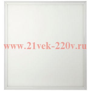 Светильник светодиодный SPL-511-W-65K-040 IP40 595х595х8 40Вт 4000лм 6500К панель без драйвера бел.