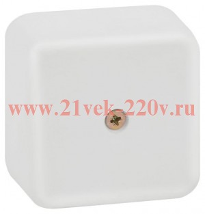 Коробка распаячная 50х50х20мм без клеммы IP40 бел. BS-W-50-50-20 Эра Б0058701