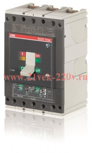 Выключатель автоматический ABB Tmax T5N 400 PR221DS-LS/I In320 3p F F