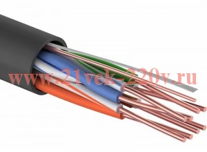 Кабель UTP 4PR 24AWG CAT5e OUTDOOR, 305м CCA PROCONNECT