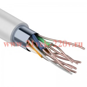 Кабель витая пара PROconnect LIGHT FTP 4PR 26AWG, CCA, CAT5, бухта 305 м