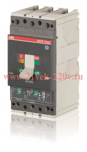 Выключатель автоматический ABB Tmax T4N 320 PR221DS-LS/I In320 3p F F