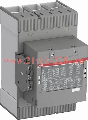 Контактор AF305-30-11-13 305А AC3, катушка 100-250В AC/DC ABB