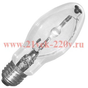 Лампа металлогалогенная HSI-M 70W/CL/NDL Е27 cl 4000К 5600lm прозрач ±360° SYLVANIA