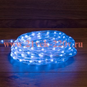 Светодиодный дюралайт 2W RGB 36 LED, свечение с динамикой, D13мм, бухта 6м