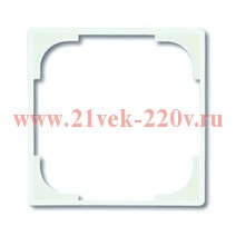 Декоративная накладка ABB Basic 55 альпийский белый (2516-94)