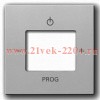 Накладка для механизма цифрового FM-радио 8215 U ABB Basic 55 цвет белый шале (8252-96)