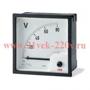 Вольтметр перем.тока VLM 1/500V ABB