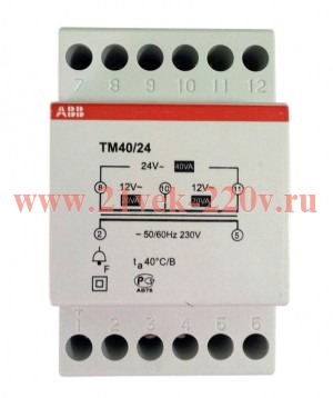 Трансформатор звонковый TM40/24 ABB