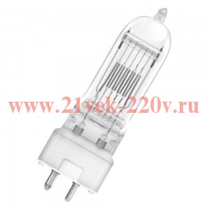 Лампа галогенная 64745 FVA CP/70(24) 240V 1000W GX9.5 26000lm 200h d35x110 3200K (PHILIPS 6995P)