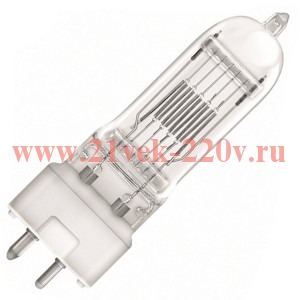 Лампа специальная галогенная Osram 64717 CP/89 FRL 650W 230V GY9.5 150h 3200K