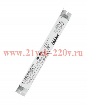 ЭПРА QT-FIT 5/8 1X54-58/230-240 (L 50 58 HO 54) 280x30x21mm OSRAM