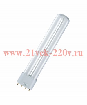 Лампа ультрафиолетовая в ловушки для насекомых DULUX L BLUE UVA 18W/78 2G11 315-435nm ( полимериция)