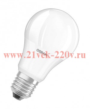 Лампа светодиодная Osram LED CLAS A FR 75 9W/827 240° 806lm 220V E27 теплый свет