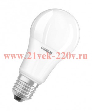 Лампа светодиодная LS CLA 100 10W/840 220-240V FR E27 1055lm 200° 15000h d60x107 OSRAM