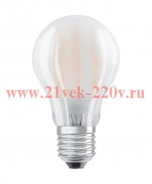 Лампа филаментная Osram LED STAR CLAS A 10W/840 (100W) FR 230V E27 Filament упаковка 2 шт.