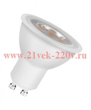 Лампа светодиодная LS PAR16 35 36° 4 W/865 (=35W) 230V GU10 370lm OSRAM дневной белый свет