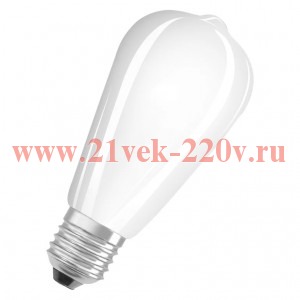 Лампа филаментная Osram LEDISON ST64 4W/827 (40W) FR 230V E27