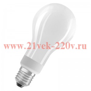 Лампа филаментная Osram PARATHOM CLAS A 18W/827 (150W) 230V DIM E27 матовая Filament