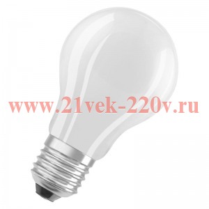 Лампа филаментная Osram PARATHOM CLAS A 6,5W/840 (60W) 230V DIM E27 матовая Filament