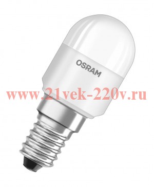 Лампа светодиодная для холодильника Osram PT2620 2,3W/827 220-240V FR E14 200lm d63x25mm