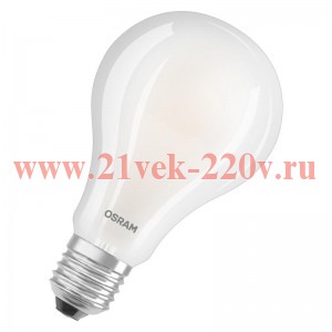 Лампа филаментная Osram LED STAR A 24W/840 (200W) FR 230V E27 матовая Filament