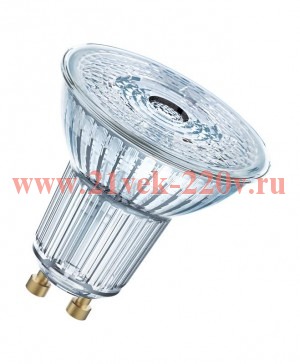 Лампа LED 2-PARATHOM Spot PAR16 GL80 non-dim 6,9W/827 36° 575lm GU10 OSRAM мягкий тёплый белый свет