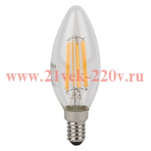 Лампа филаментная свеча Osram LED STAR CL B75 6W/827 806Lm E14 Filament 230V