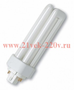 Лампа компактная люминесцентная Dulux T/E Plus 32W/840 4000K GX24q-3 холодно-белая Osram