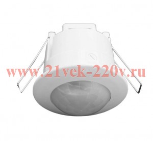 Датчик движения потолочный PMS-IR 201 1200Вт 360° 6м IP20 WH Jazzway