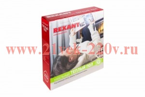 Теплый пол REXANT Slim RNB -59-700 (700Вт/59м/ S обогрева, м2: 4,5-6,0) (двух жильный)