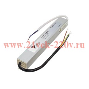 Блок питания FL-PS TP12040 Pout= 40Вт, Uout=12В, IP67, 220x30x20mm для светодидной ленты FOTON