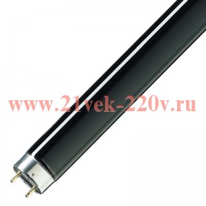 Лампа ультрафиолетовая T8 36W BLB Triphosphor G13 (чёрное стекло) 1200mm FOTON