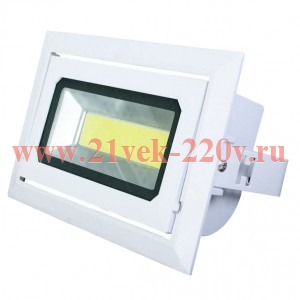 Светодиодный светильник FL-LED DLD 20W 2700K 235x145x135mm 1800Lm поворотный прямоугольный встраив.