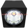 Cветильник cветодиодный FL-LED CUPSPOT Quad 30W Black 3000K 3000Lm квадратный 160x165mm