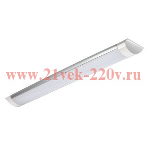 Cветильник светодиодный FL-LED LPO-PC 120 36W 6500K IP20 20*75*1200мм 3200Лм 220В (ЛПО-2х36)