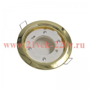 Светильник встраиваемый FL- LUM Consta C GX53 Gold