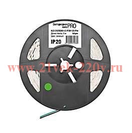 СД Лента Navigator 71 436 NLS-3528G60-4.8-IP20-12V-Pro R5