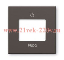 Накладка для механизма цифрового FM-радио 8215 U ABB Basic 55 цвет черный (8252-95)